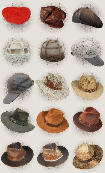 Desanimarse Centelleo ecuación Hat in Leather | Sombreros De Cuero | FACTORY | FABRICA